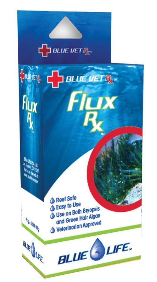 Blue Life Flux Rx Treats Bryopsis and Green Hair Algae in Aquariums