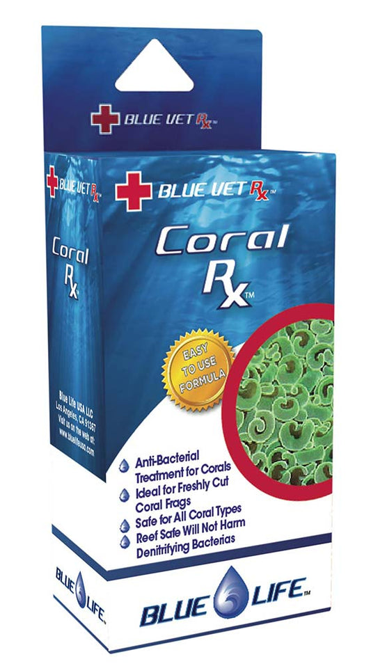 Blue Life Coral Rx Anti-Bacterial Treatment for Corals in Aquariums