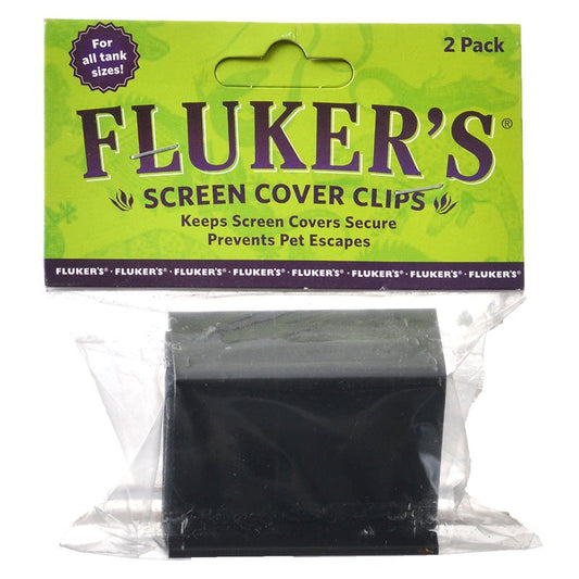 Flukers Screen Cover Clips for All Tank Sizes