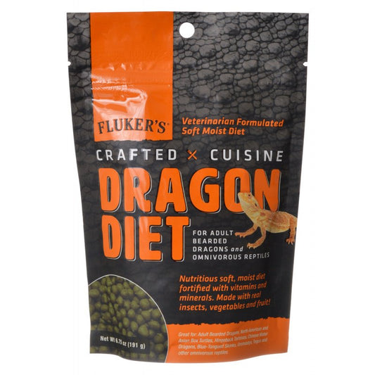 Flukers Crafted Cuisine Dragon Diet Adults