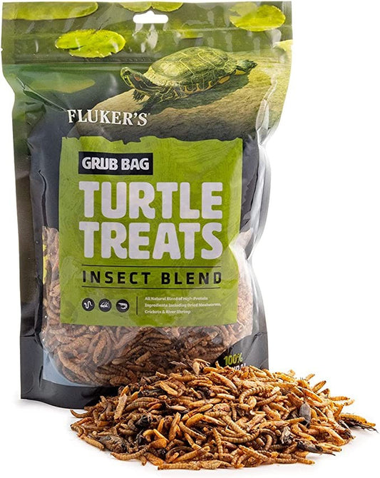 Flukers Grub Bag Turtle Treat Insect Blend