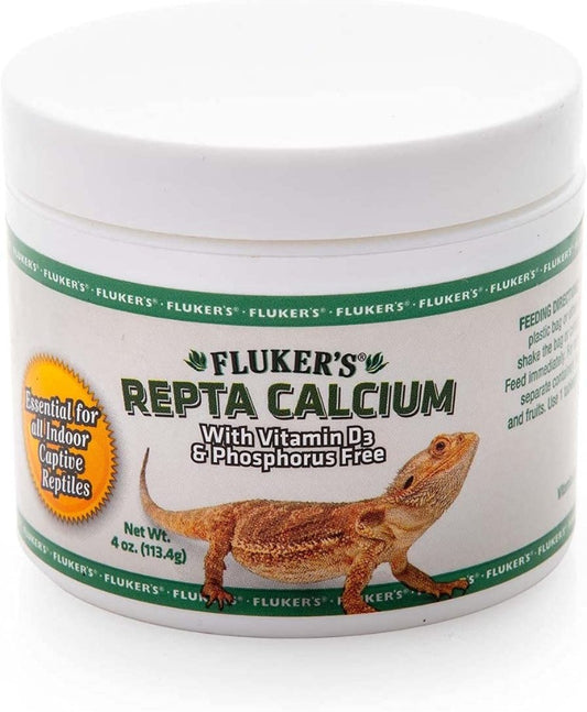 Flukers Calcium with D3 Reptile Supplement