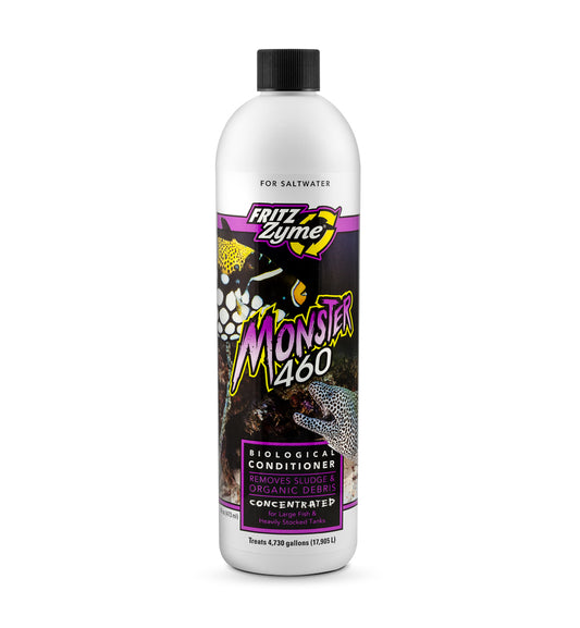 Fritz Aquatics Monster 460 Concentrated Biological Conditioner for Saltwater