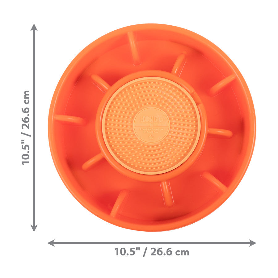 KONG Licks Mealtime Dog Treat Toy & Slow Feeder 1ea/LG