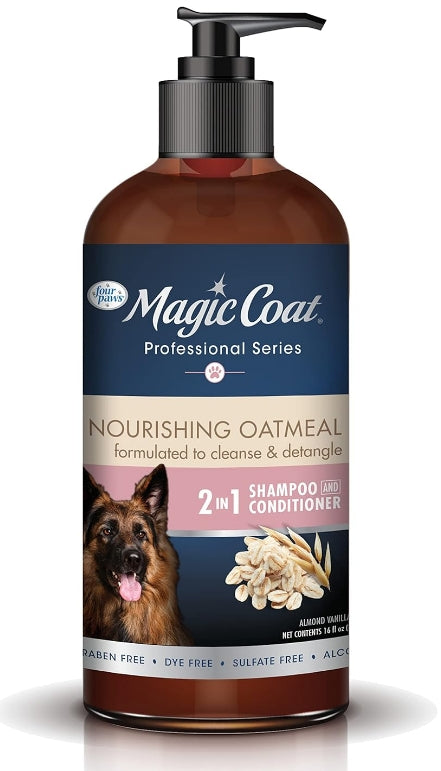 Magic Coat Professional Series Nourishing Oatmeal 2 In 1 Dog Shampoo and Conditioner
