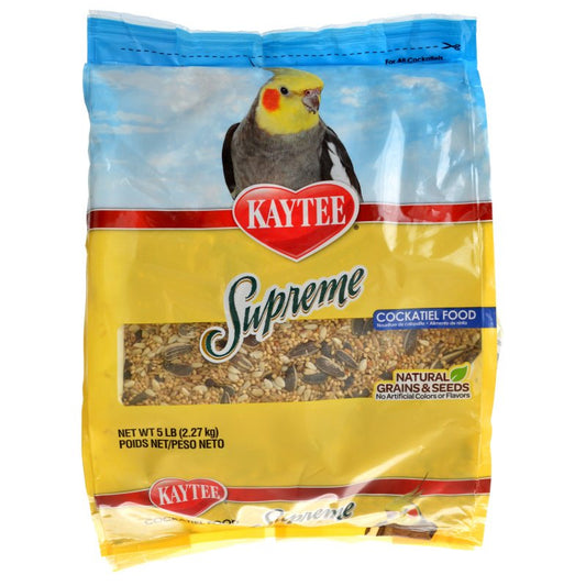 Kaytee Supreme Cockatiel Food Natural Grains and Seeds