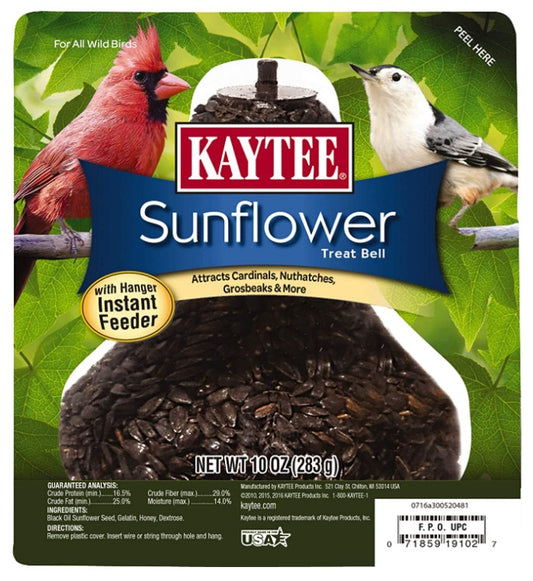 Kaytee Sunflower Treat Bell for Wild Birds