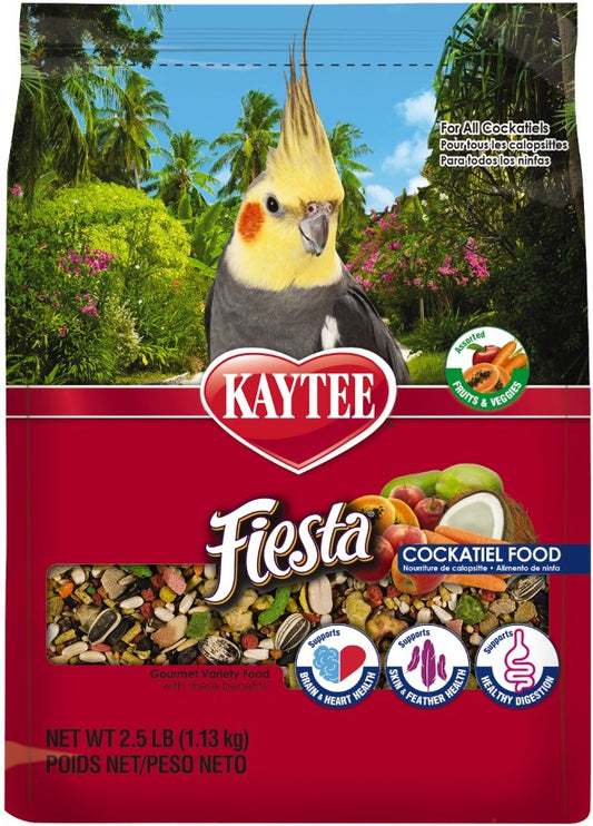 Kaytee Fiesta Cockatiel Gourmet Variety Diet