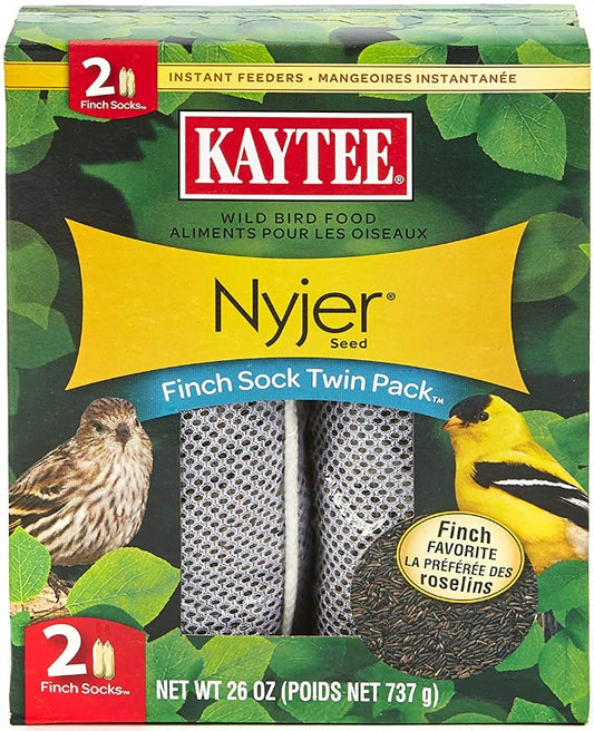 Kaytee Nyjer Seed Finch Sock Twin Pack