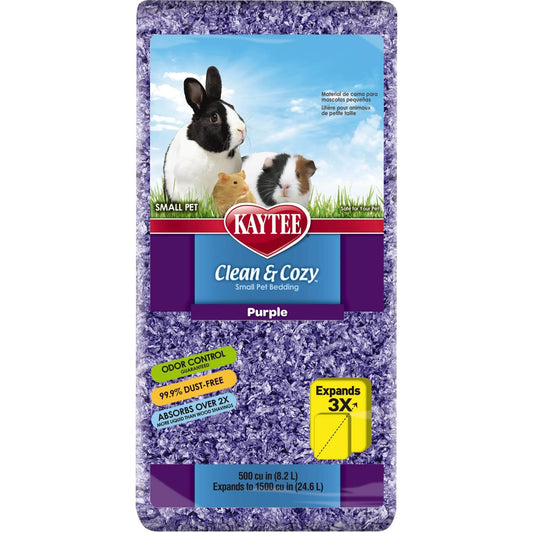Kaytee Clean and Cozy Small Pet Bedding Purple