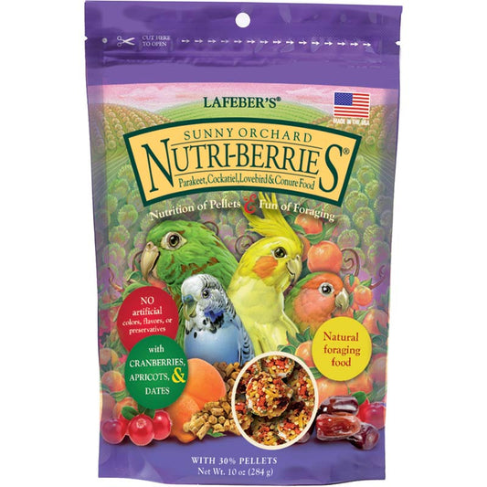 Lafeber Sunny Orchard Nutri-Berries Parakeet, Cockatiel and Conure Food