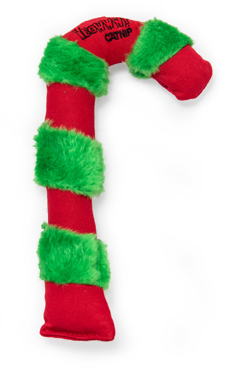 Duckyworld ! Yeowww! Candy Cane Catnip Cat Toy 1ea/One Size