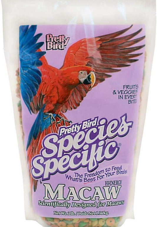 Pretty Pets Bird Species Specific Hi Energy Macaw