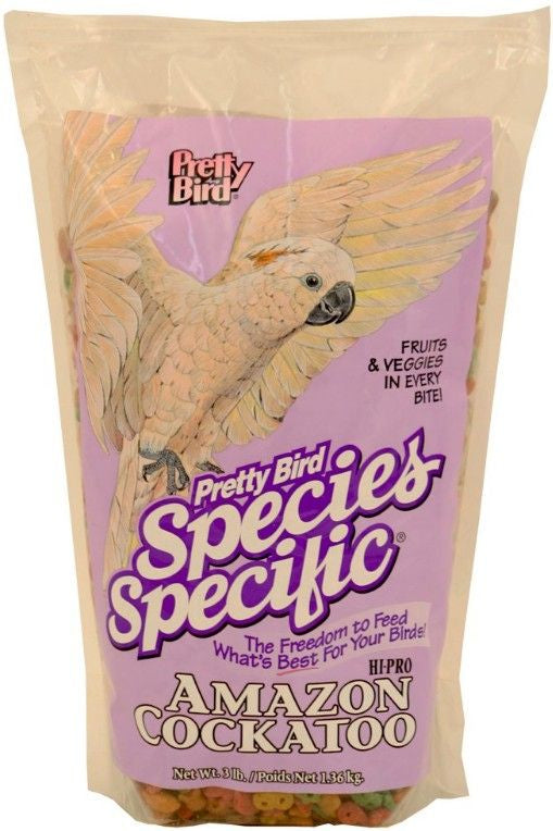 Pretty Pets Bird Species Specific Hi Pro Amazon Cockatoo