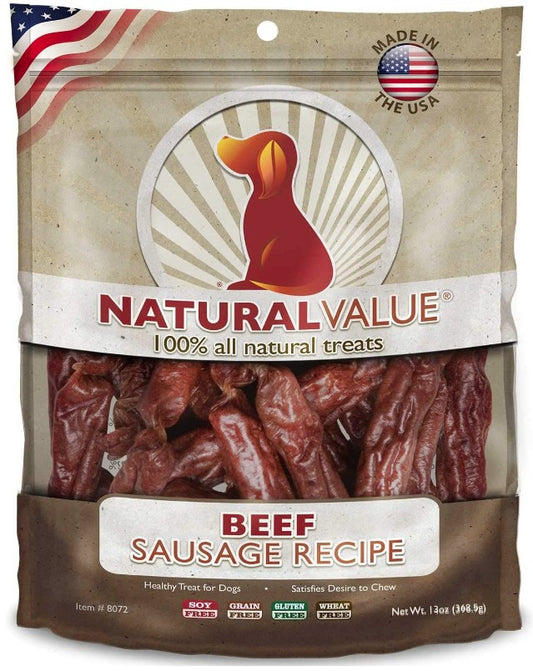 Loving Pets Natural Value Beef Sausages