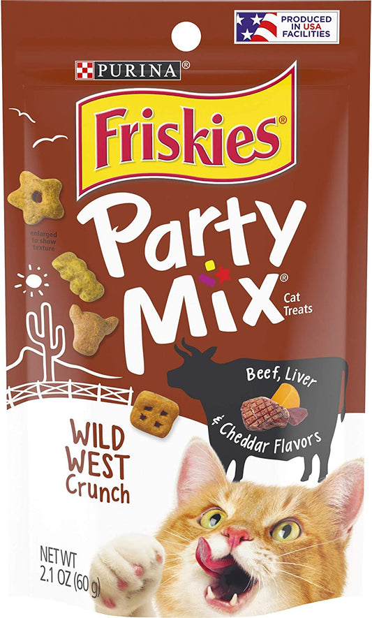 Friskies Party Mix Crunch Treats Wild West