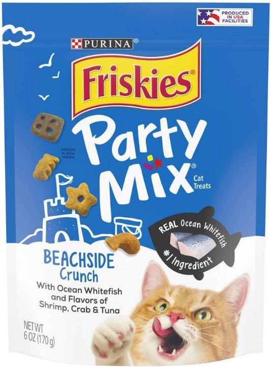 Friskies Party Mix Crunch Treats Beachside Crunch