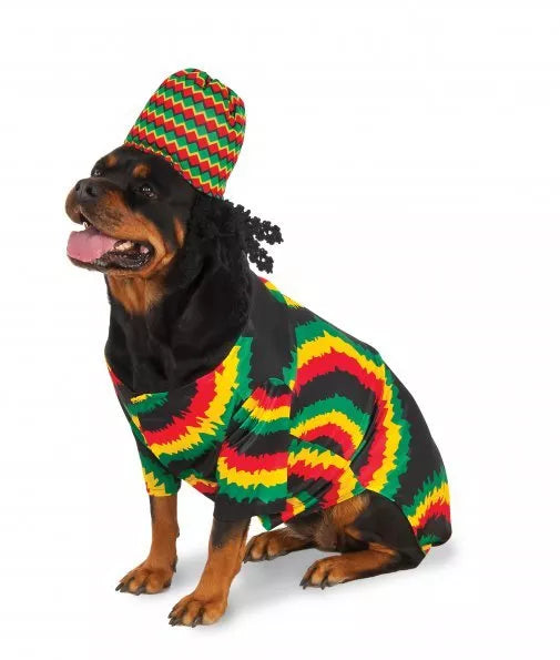 Rubies Rasta Dog Pet Costume S