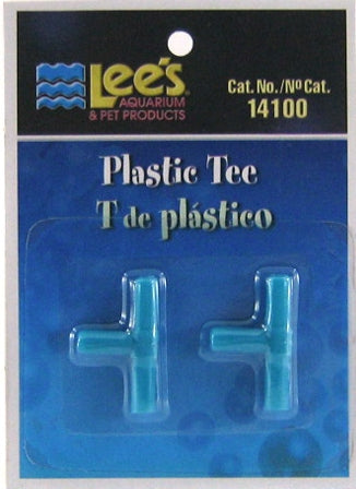 Lees Plastic Tee for Aquarium Airline Tubing