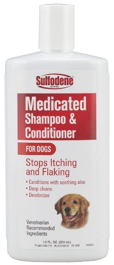Sulfodene Medicated Shampoo and Conditioner For Dogs
