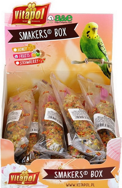 AE Cage Company Smakers Parakeet Fruit Treat Sticks