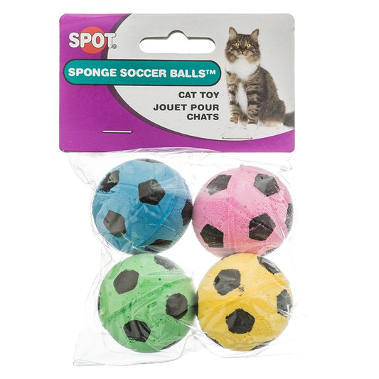 Spot Sponge Soccer Balls Cat Toy
