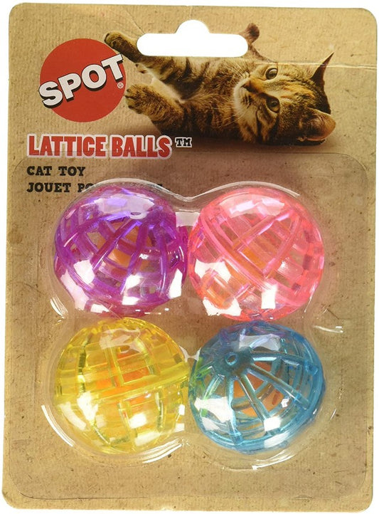 Spot Lattice Balls Toys for Cats