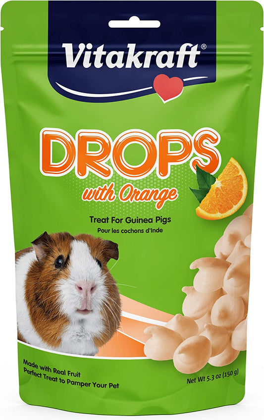 Vitakraft Drops with Orange for Guinea Pigs