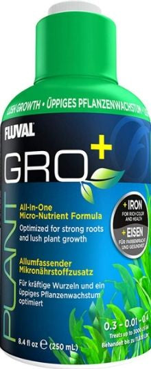 Fluval Grow + All in One Micro Nutrients Formula Lush Plant Growth for Aquariums