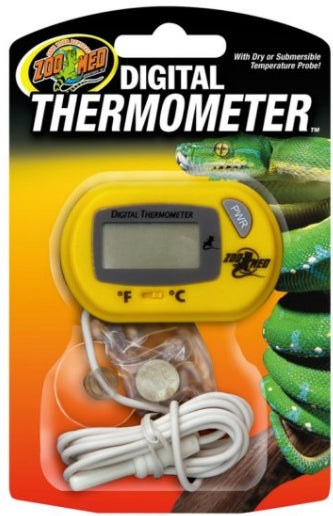 Zoo Med Digital Thermometer for Terrariums