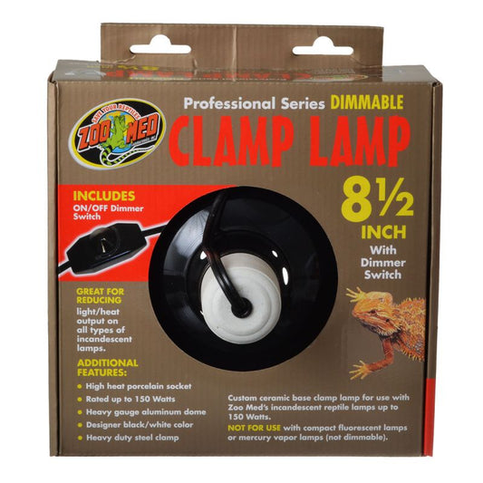 Zoo Med Professional Series Dimmable Clamp Lamp for Reptiles