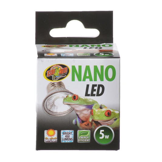 Zoo Med Nano LED Daylight Lamp for Amphibians and Reptiles