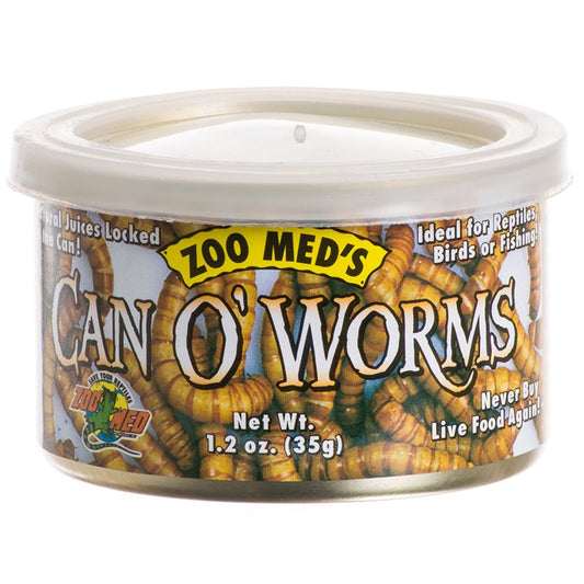Zoo Med Can O' Worms for Reptiles and Birds