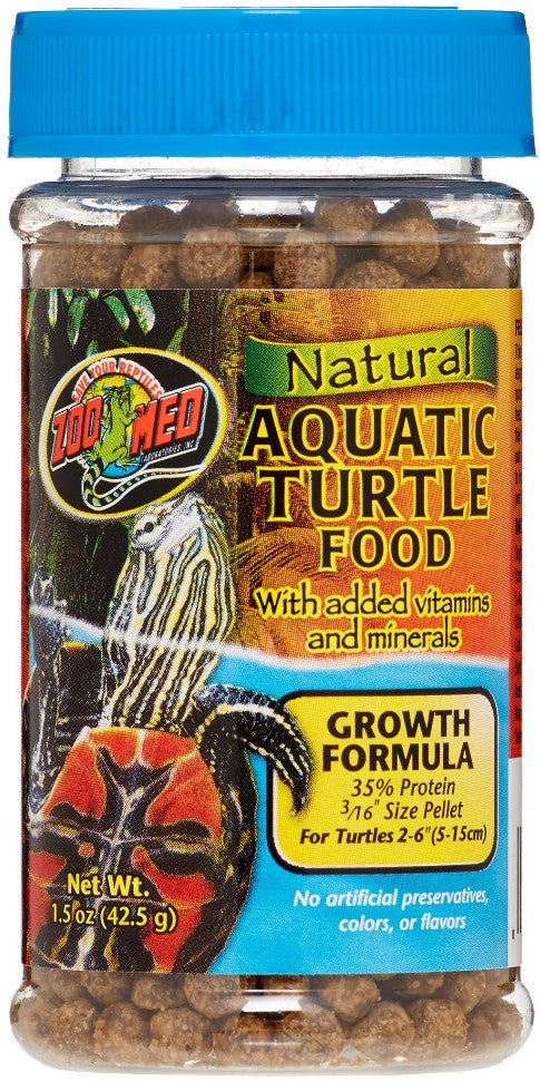 Zoo Med Natural Aquatic Turtle Food Growth Formula