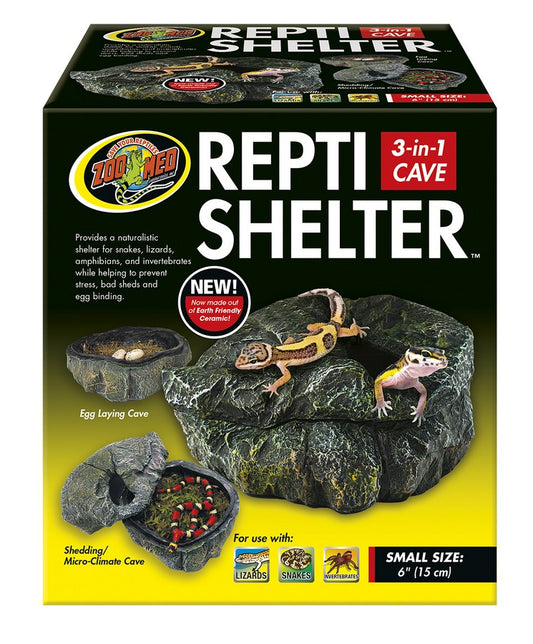 Zoo Med Repti Shelter 3 in 1 Cave for Reptiles