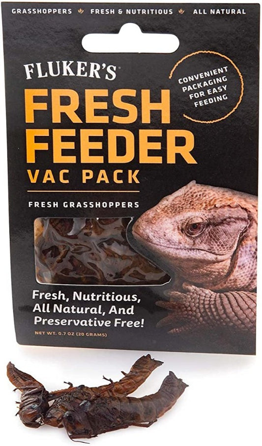 Flukers Grasshopper Fresh Feeder Vac Pack