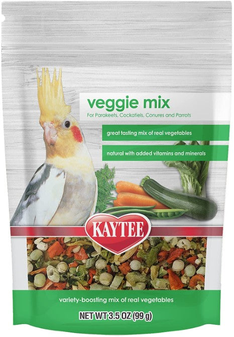 Kaytee Freeze Dried Veggie Mix for Pet Birds